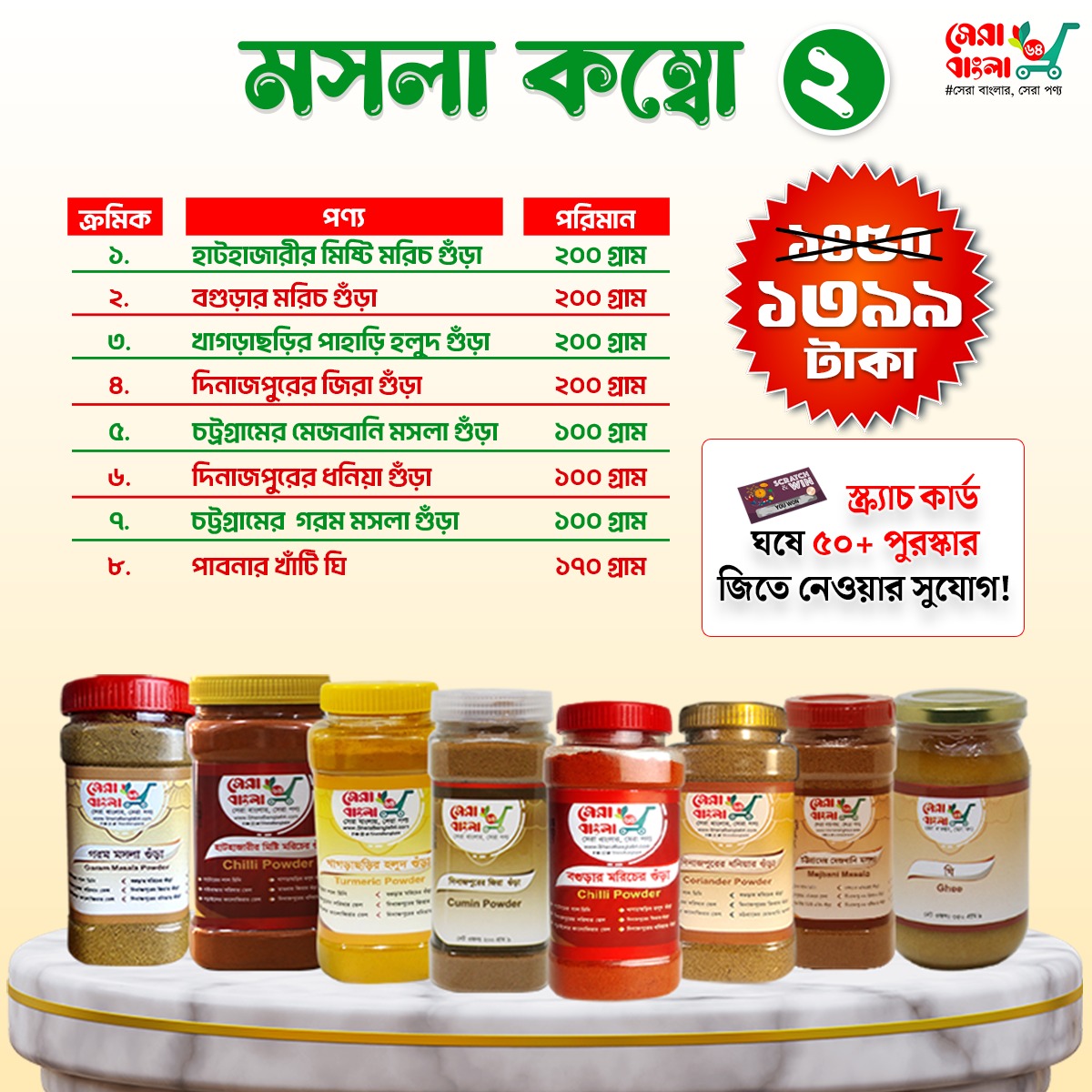 মসলা কম্বো ২